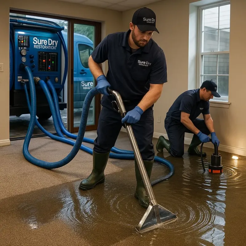 Water Extraction and Removal process in Baxter Estates, NY